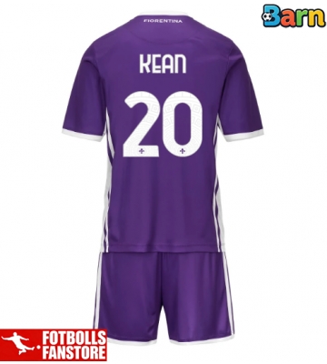 Fiorentina Moise Kean #20 Hemmatröja Barn 2025-26 Kortärmad (+ Korta byxor)